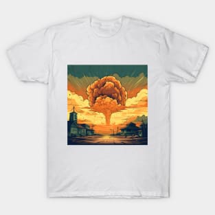 Nuclear detonation illustration T-Shirt